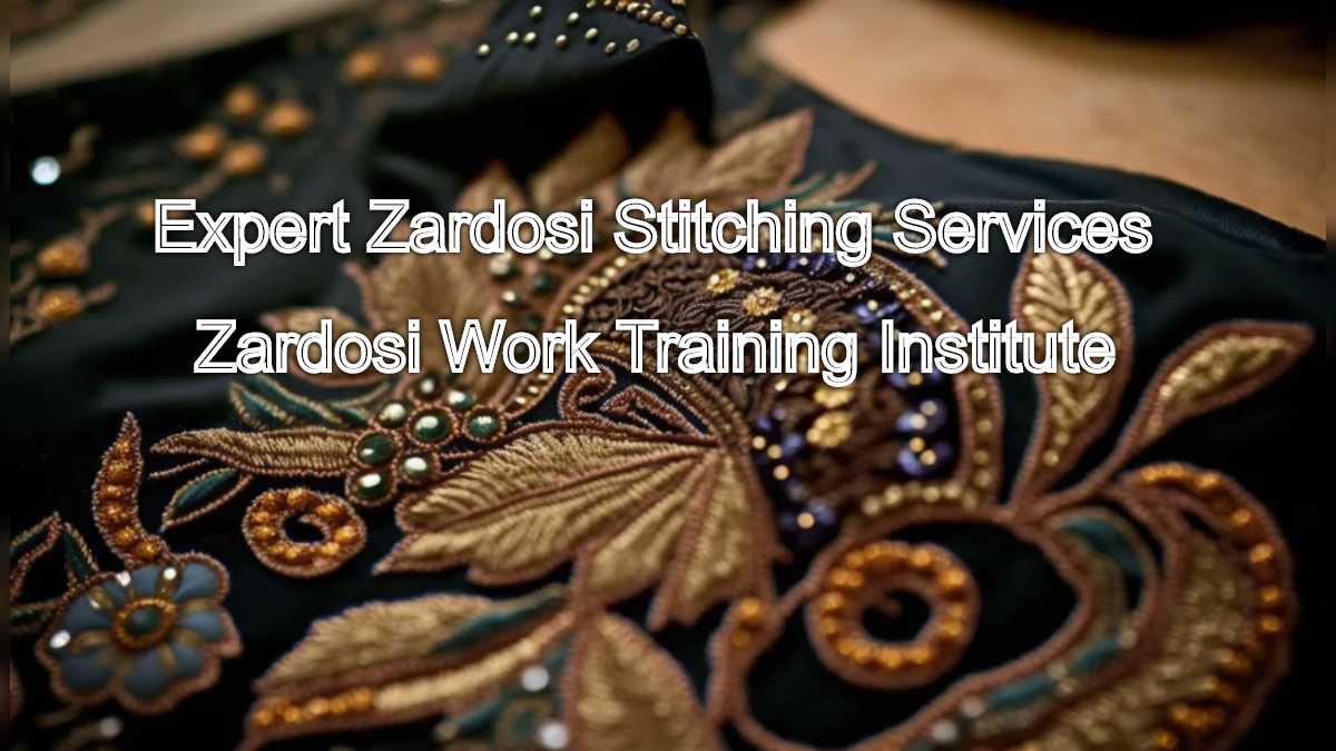 Elevate Your Style: Expert Zardosi Stitching Services