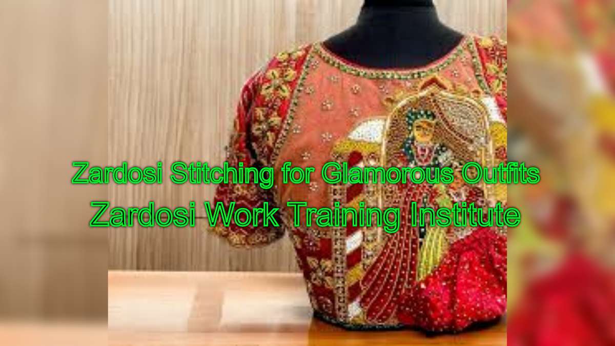 Unlock Your Inner Diva: Zardosi Stitching for Glamorous Outfits